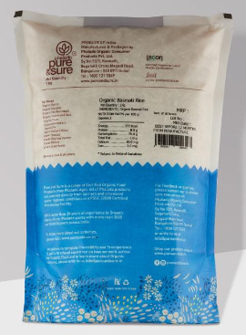 Organic Basmati Rice-1kg