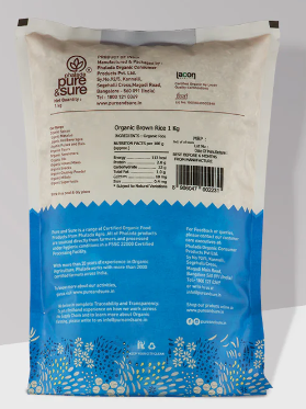 Organic Brown Basmati Rice -1 kg