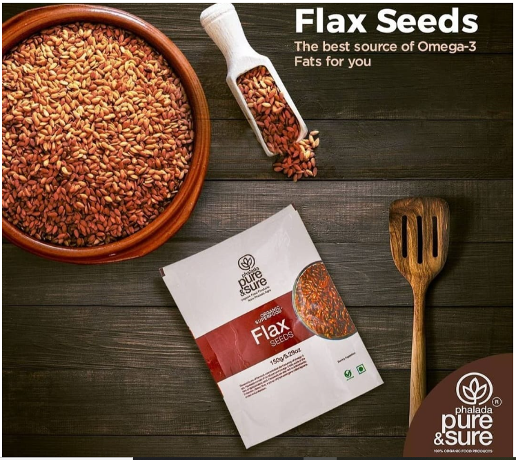 Organic Flax Seeds-100g