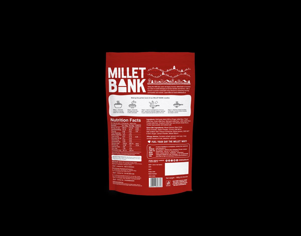 Multi Millet Tangy Tomato Noodles-180g