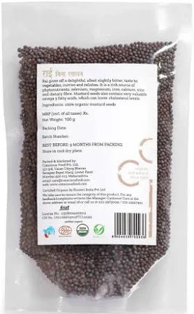 Organic Mustard -100g
