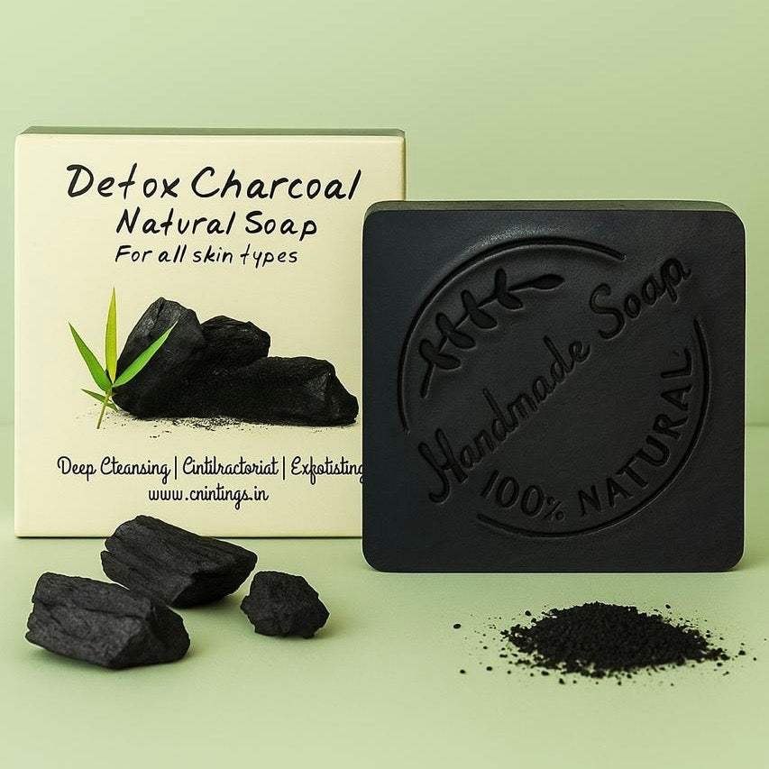 Detox Charcoal Natural Soap-100g