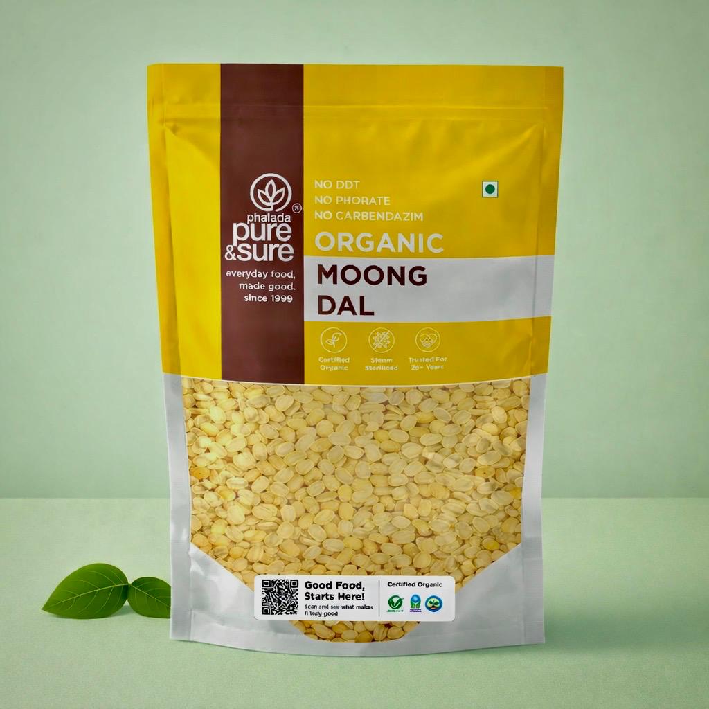 Organic Moong Dal-500G