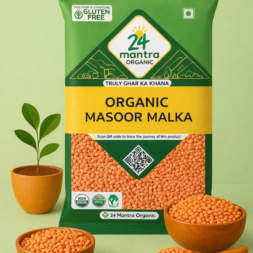 Organic Masoor Malka-500g