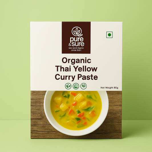 Organic Yellow Curry Paste- 50gm