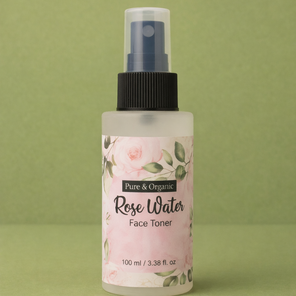 Steam-Distilled Organic Rosewater 100g