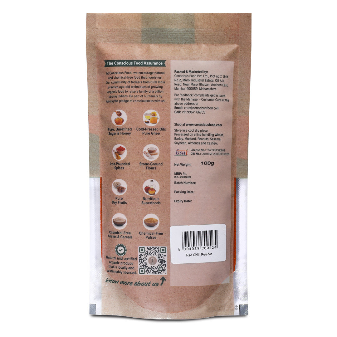 Organic Chilly Powder 100g