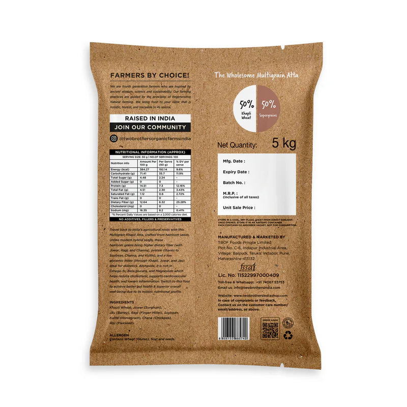 Khapli Multigrain Atta -1kg