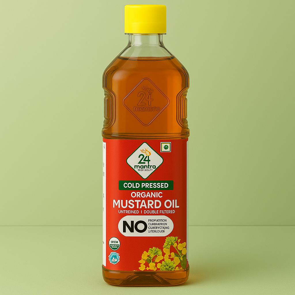 Organic Mustard Oil-1ltr