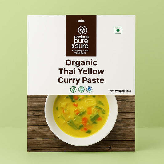 Organic Thai Yellow Curry Paste-50g