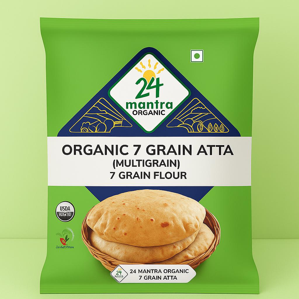 Organic 7 Grain Atta-1kg