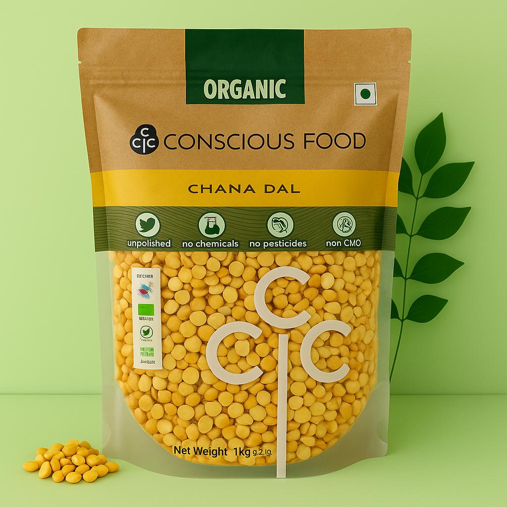 Organic Chana Dal-500g