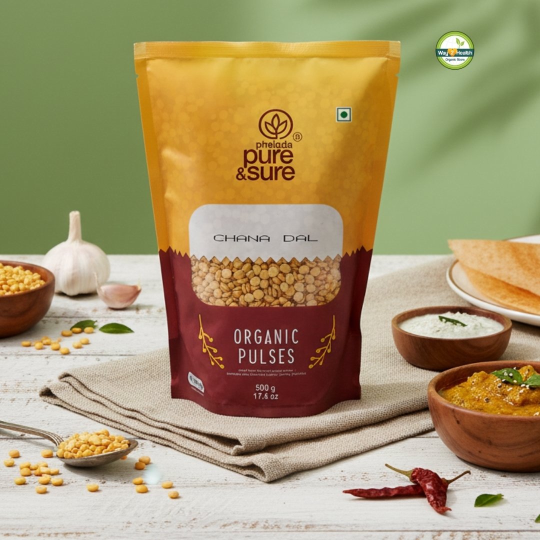 Organic Chana Dal-500g