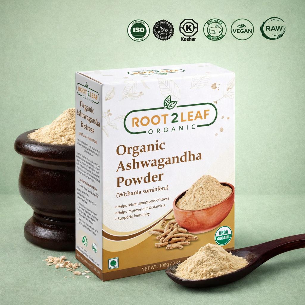 Organic Ashwagandha Powder-100g