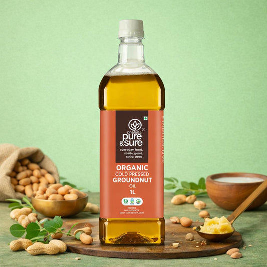 Organic Ground Nut Oil-1ltr