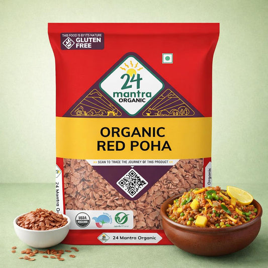 Organic Red Poha-500g