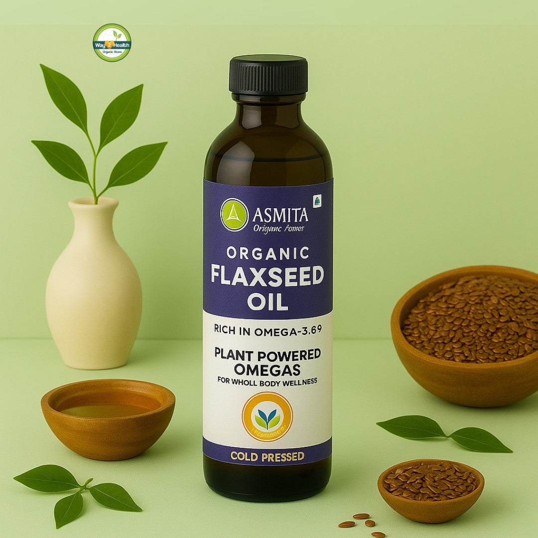 Organic Cold Pressed Flaxseed Oil-500ml