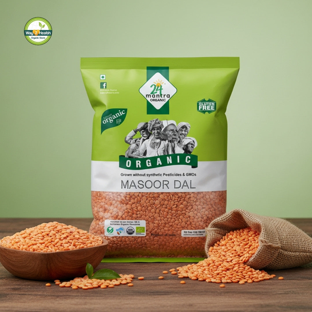 Organic Masoor Dal-500g
