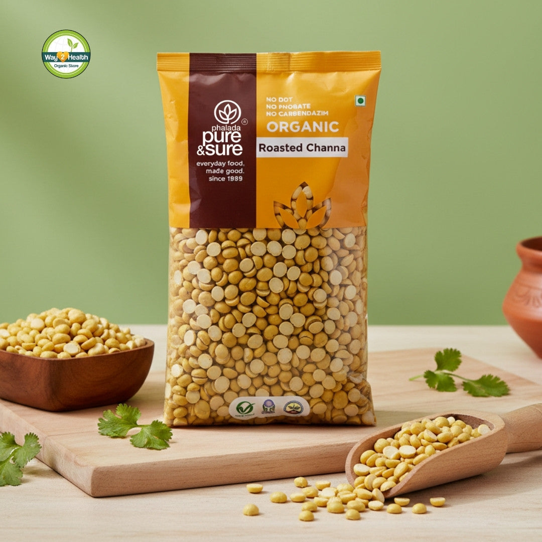 Organic Roasted Channa-500g