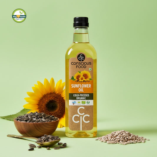 Organic Sunflower Oil -1ltr